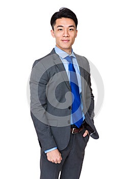 Young businessman portrait