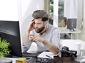 Young businessman portrait