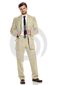 Young Businessman Standing