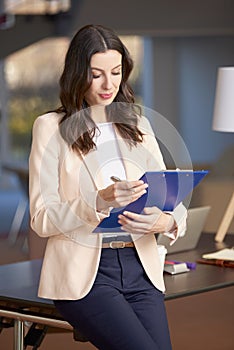 Young businessswoman portrait