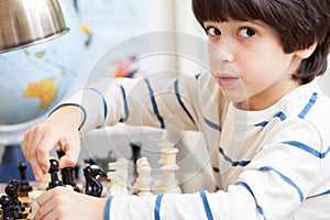 Young chess player