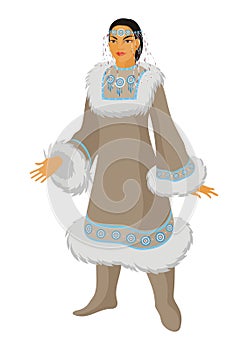 Young Chukchi woman