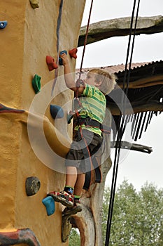 Young climber