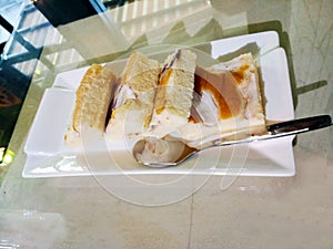 Young Coconut Chiffon Cake