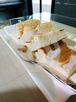 Young Coconut Chiffon Cake