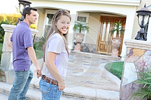 Young Couple Arriving img