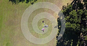 Young Couple Having a Picnic in Sydney Park