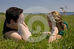 Young Couple Having Serious Conversation