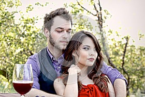 Young Couple in the Park