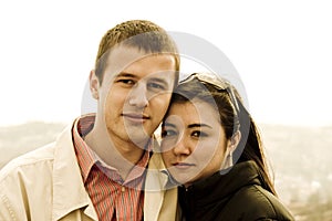 Young couple portrait