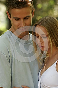 Young couple portraits