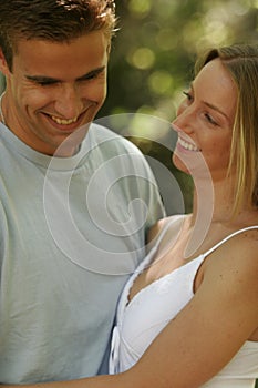 Young couple portraits