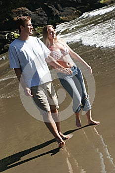 Young couple portraits