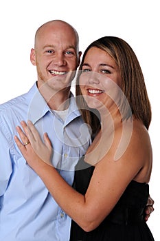 Young Couple Smiling