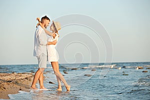 Young couple spending time together