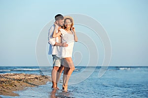 Young couple spending time together