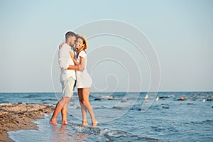 Young couple spending time together