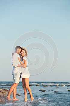 Young couple spending time together