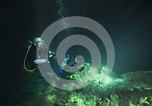 Young Couple - Surfacing at Devils Den