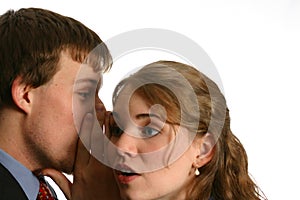 Young Couple whispering img