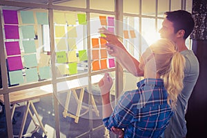 Young creative business people