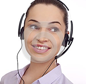 Young customer service representative