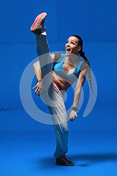 Young dancer in movement