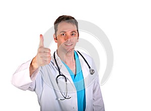 Young Doctor gives teh Thumbs Up