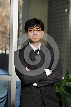 Young Eastern Businessman