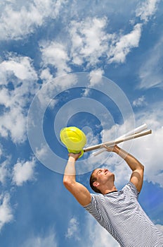 Young engineer or architect