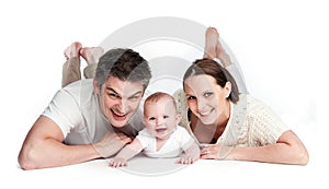 Young Family with Baby