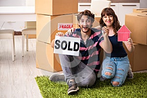 The young family selling their house photo