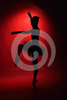 young female classical ballet dancer