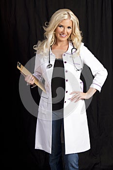Young Female Hospital Doctor photo
