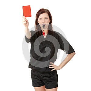 Young female referee img