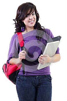 Young female student