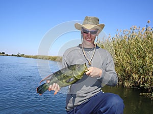 Young fisherman