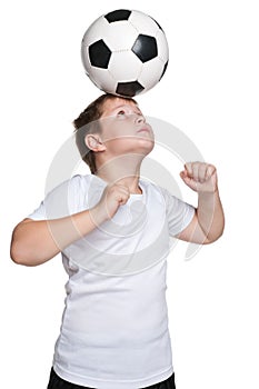 Young footballer