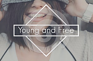 Young Free Generation Lifestyle Adolescence Concept photo