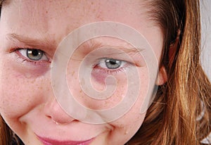 Young Girl Crying