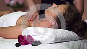 A young girl gets incredible spa treatments