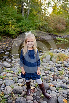 Young Girl Lifestyle Portrait in Oregon