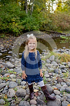 Young Girl Lifestyle Portrait in Oregon