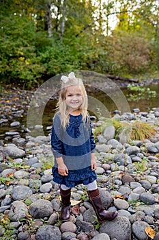 Young Girl Lifestyle Portrait in Oregon