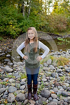 Young Girl Lifestyle Portrait in Oregon