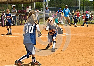Young Girls Softball
