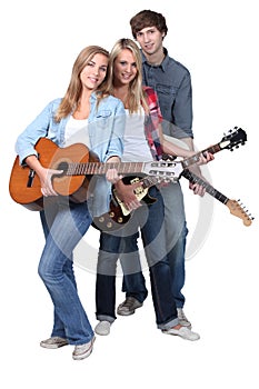 Young guitarists