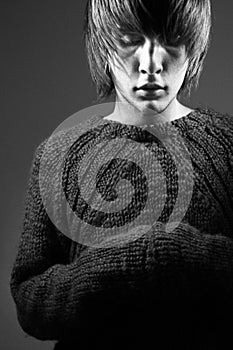 Young guy in a sweater