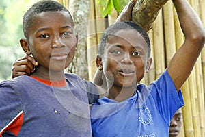Young handsome malagasy boys