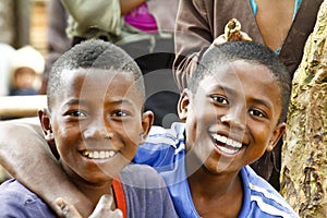 Young handsome malagasy boys